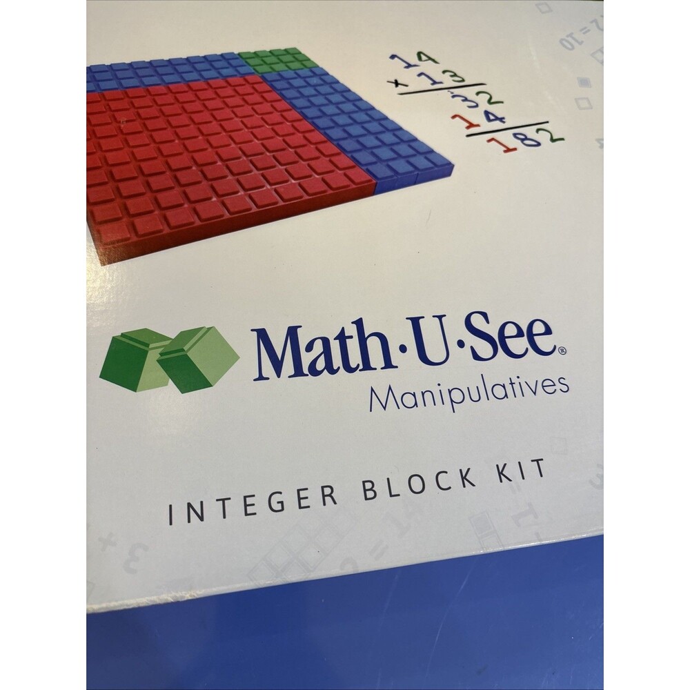 Math-U-See Manipulatives Integer Block Kit Complete Set 133 Blocks Math Learn - Picture 13 of 14